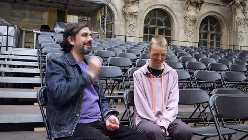 Sommertheater im Japanischen Palais - Rafael Sanchez im Gespräch mit Ella Platschka
