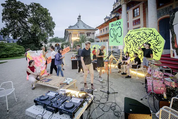 Der Design Campus von Staatliche Kunstsammlungen Dresden im August 2021 im Kunstgewerbemuseum im Schloss Pillnitz.