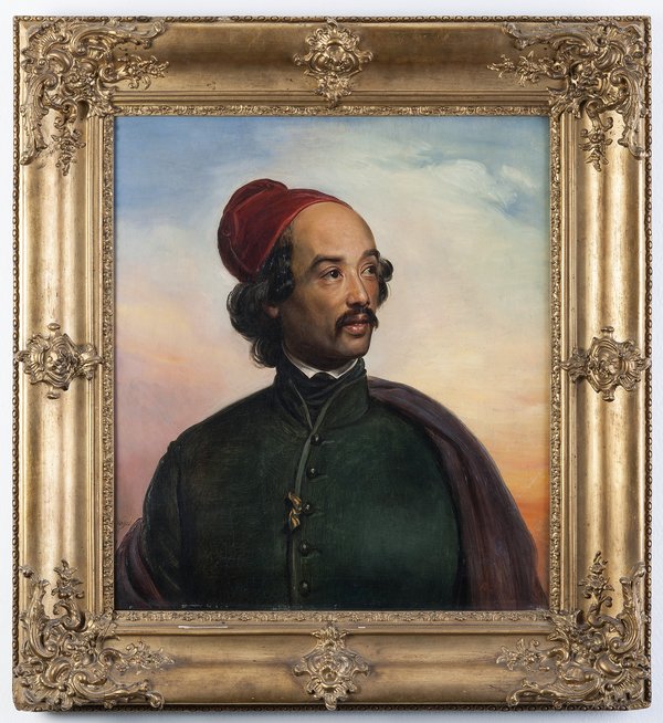 Abb. 3: Carl Christian Vogel von Vogelstein, Raden Saleh, 1847, Öl auf Leinwand, Privatbesitz Österreich