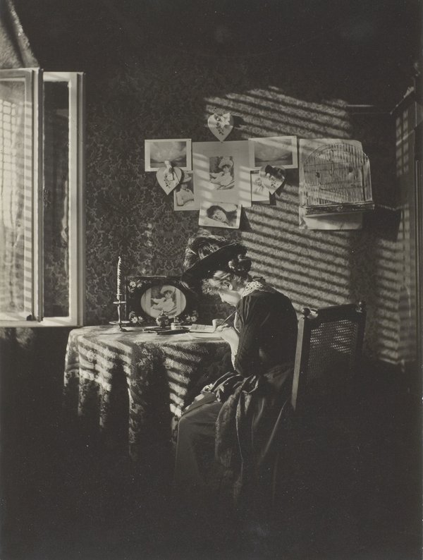 Alfred Stieglitz, Sun Rays—Paula, Berlin, 1889, Druck 1920/39.