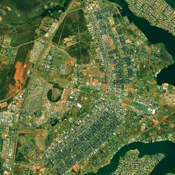 Brasilia, Satellitenfoto