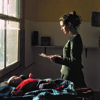 Tom Hunter, Woman reading a Possession Order, 1997.